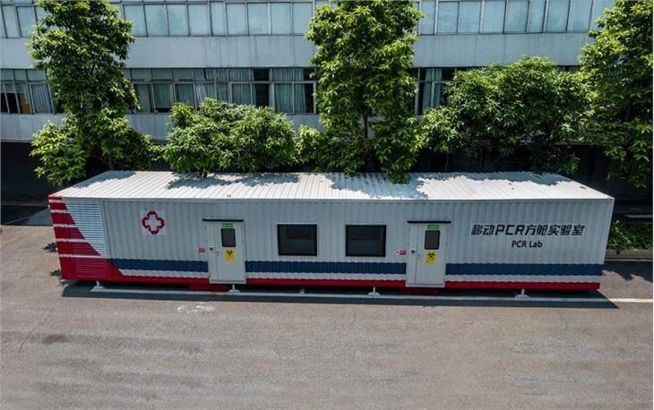 Vaccination mobilt nukleinsyratestlaboratorium