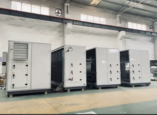 AHU-produktion i vår fabrik